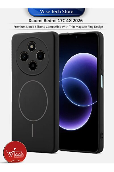 Wtech Xiaomi Redmi 17C 4G 2026 Premium Liquid Silicone Compatible With Thin M...