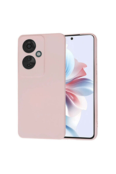 Techsuit Husă pentru OPPO Reno11 F, SoftFlex, roz pudră - roz pudră