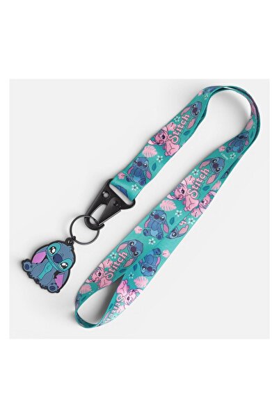 Stitch Breloc cu șnur pentru card/ecuson, model – badge practic pentru cardur...