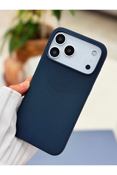 Go Aksesuar Iphone 17 Promax Uyumlu MAGSAFE ÖZELLİKLİ KARBON TASARIMLI Darbe Önleyici Silikon Kılıf