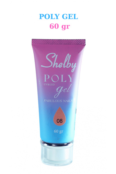 SHELBY PROFESSIONAL NAILS 60 GR. POLY UV&LED GEL 08