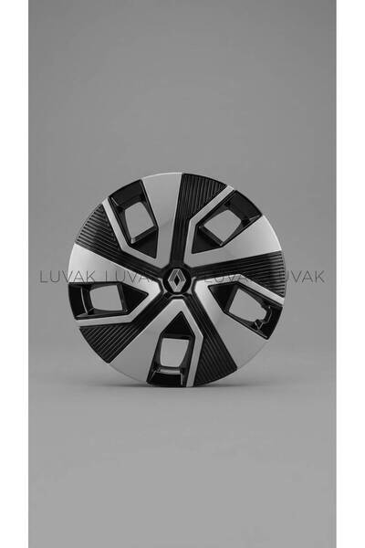 luvak RENAULT Clio Uyumlu JantKapağı - 16 İnç - 1 Takım (4 adet) - Çelik görü...