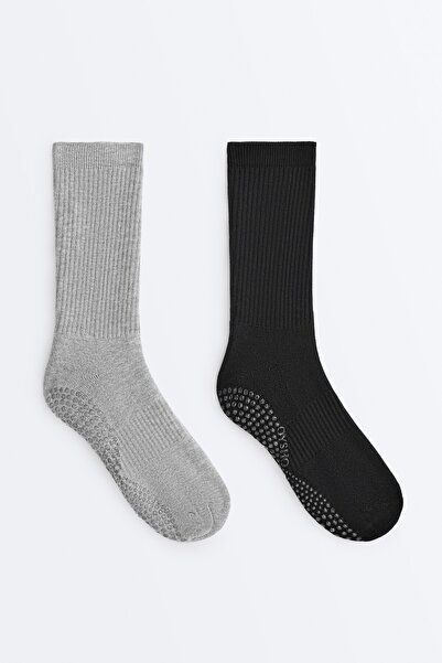 Oysho 2'li Classic Yoga ve Pilates Çorap