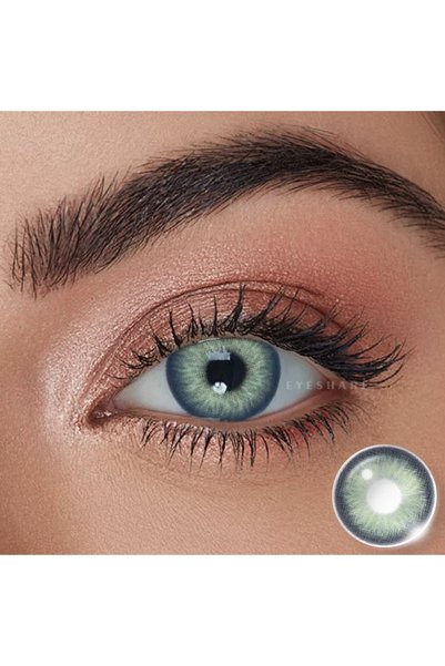 EyesPro SYDNEY GREEN YEŞİL RENKTE YILLIK göz renk lensi yanma batma yapmaz