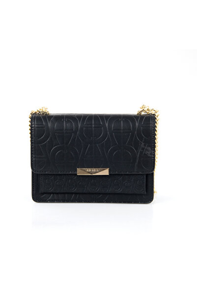 Aigner AG New Women's Classic Embossed Flap Chain Bag Shoulder Crossbody Smal...
