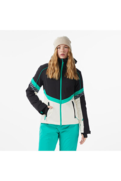 Roxy Peak Chic Softshell Kadın Gri Kayak Montu
