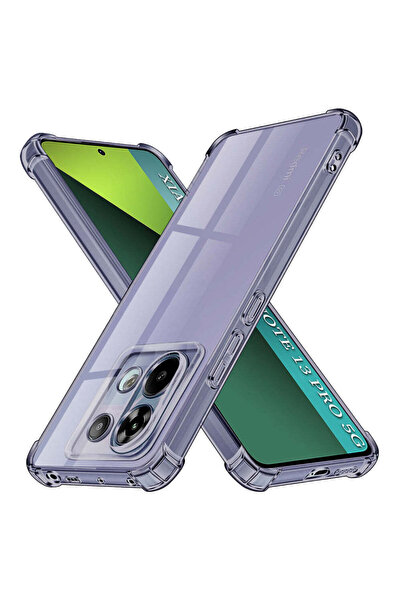 Techsuit Калъф за Xiaomi POCO X6, Удароустойчив, Прозрачен силиконов, опушено...