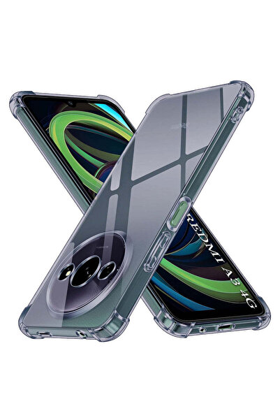 Techsuit Husă pentru Xiaomi Redmi A3, din silicon transparent, rezistentă la ...