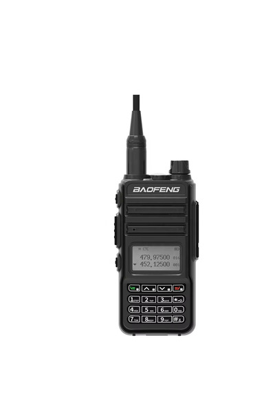 BAOFENG RD-K5 Walikie-Talkie, USB Type-C, Lanternă LED, Negru