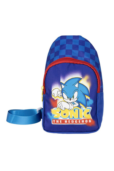 SONIC THE HEDGEHOG Sonic Ariciul Bandolier geantă de umăr 23 cm