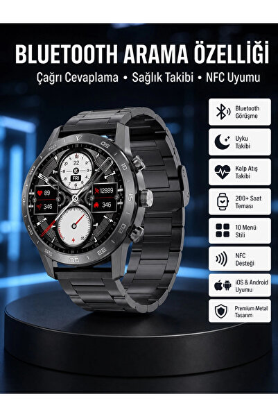 Genel Markalar Çağrı Cevaplama Sesli Asistan Çoklu Dil Desteği 5.0 Bluetooth ...