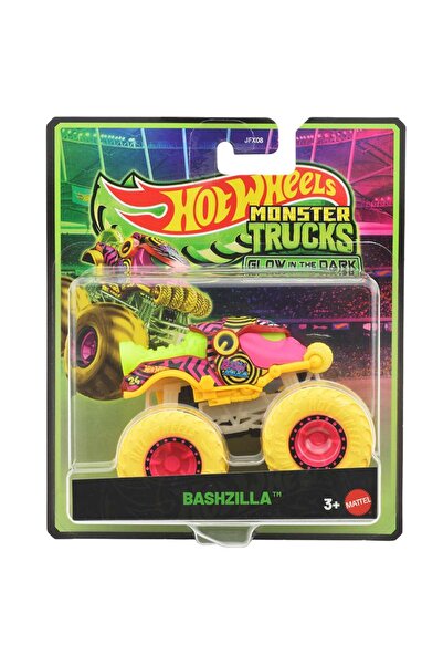 HOT WHEELS Masina Hot Wheels, Monster Truck, Glow In The Dark, Bashzilla, JFX23