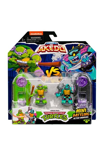 Akedo Set 2 figurine, Akedo, Testoasele Ninja, Donnie Vs Slash, S3