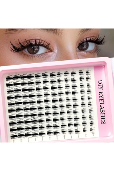 Choice1 XiaoyeT-12p 140pcs Fairy Eyelashes 8-18mm Manga Eyelashes C Curl - Po...