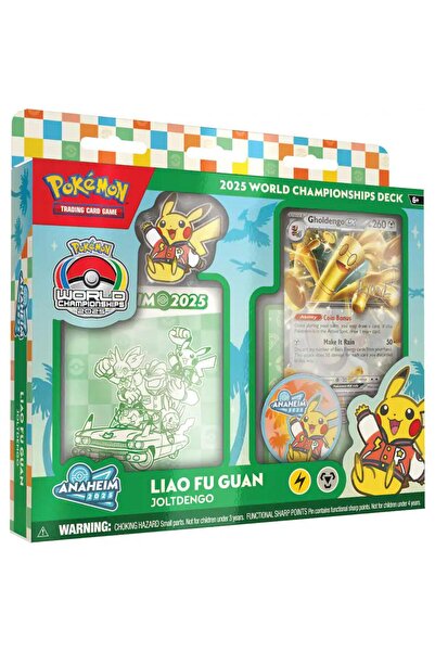 Pokemon Set carti de joc, TCG, 2025 World Championship Decks, Liao Fu Guan (J...