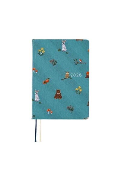 HOBONICHI أجندا تيكو هون - A6 يابانية - بوي آند تاي: في الغابة - بداية يناير ...