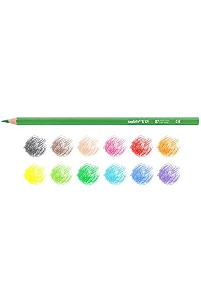 Yıldızan Tita Kuru Crayons 12&Apos;Li (in Tube) 1302237