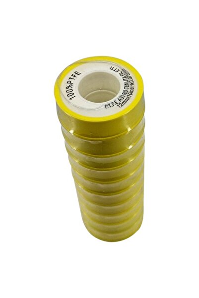 flores Bandă teflon pentru etanșarea filetelor, 12 mm x 10 m x 0,075 mm, 10 b...