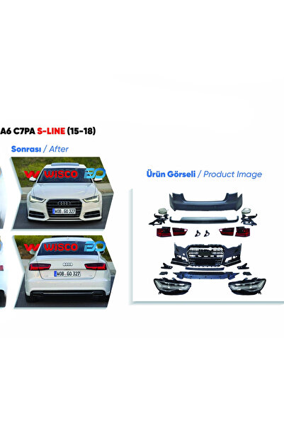 Wisco Audi A6 C7PA 2015-2018 (2012-2014 Arasi Dönüşüm-Facelift 4G0807065AMGRU