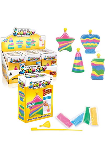 Homesmart AE Home Smart Sand Art Toy Kit for Children's Multi Color Sand and ...