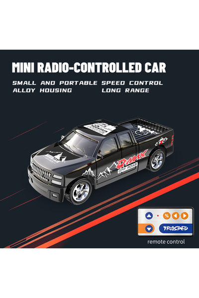 Choice3 5501B-Black 6601Green RC Car MINI Alloy 1/64 Remote Control Car Conve...
