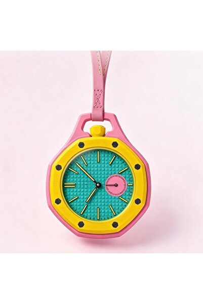Choice ساعة بانداي الذهبية الوردية الجديدة من نوع AP SWATCH، ساعة كوارتز بحزا...