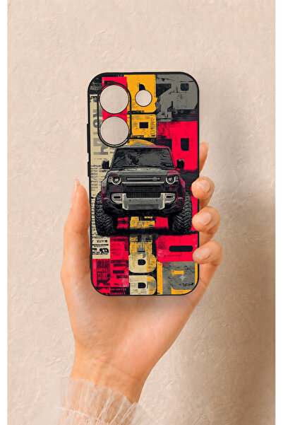 Vip Case Poco X8 Pro Uyumlu Defender Truck Desenli Silikon Kılıf