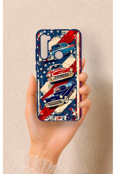 Vip Case Redmi Note 8 Compatible American Chevrolet Patterned Silicone Case