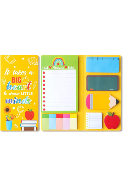 Choice yellow Teachers' Day Theme Sticky Note Combination This multi-piece se...