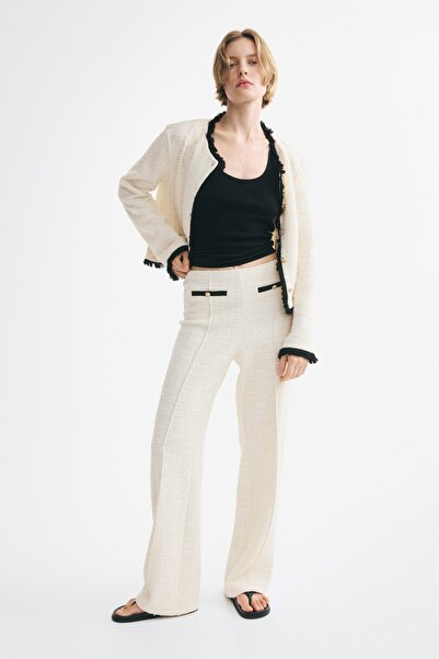 H&M Pull-on Bukle Triko Pantolon