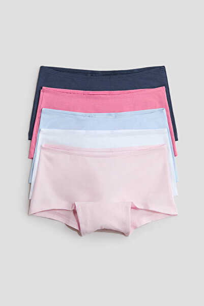 H&M 5'li Pamuklu Boxer Külot