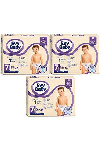 Evy Baby Baby Diaper Size 7 XXL 19+ kg 138 Pieces