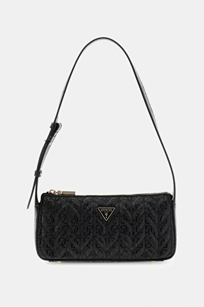 Guess Stacey Small Women's Black Shoulder Bag Hwgg9741720-Bla