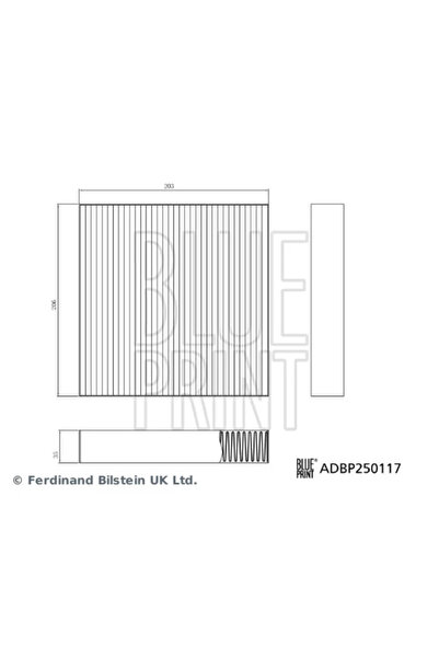 BLUE PRİNT Filtru Aer Habitaclu Byd D1/Seal/Song Plus 2019-2024