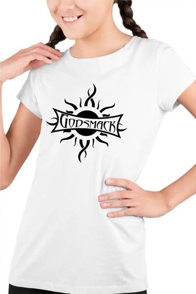 OEM Tricou Copii Fete Godsmack Rock Band