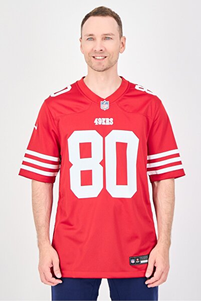 Nike x NFL Men Sportswear Fit Short Sleeve San Francisco 49ers Jersey, Red