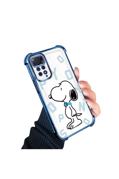 SLIMFELT Redmi Note 11 Pro 5G Uyumlu Sevimli köpek baskılı şeffaf kılıf, ince...