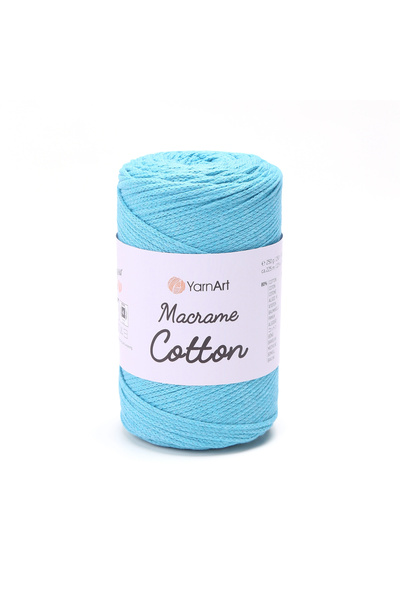Yarnart Macrame Bumbac Turcoaz Fir de Macrame 763