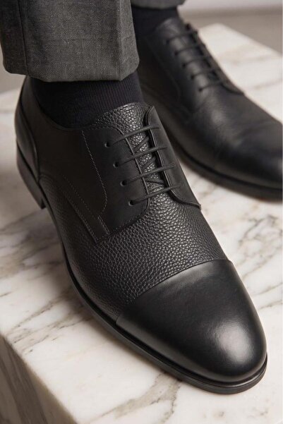 DETECTOR Inside and Outside Genuine Leather Men's Classic Shoes Dtc2200