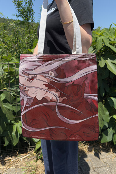 ZipZap Deadman Wonderland V1 Summer Winter Double Sided Canvas Print Tote Bag...