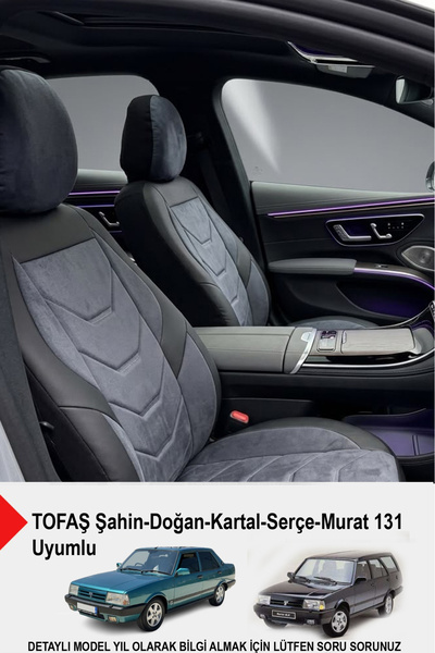 GM-DESIGN Arenza Series Luxury Car Seat Cover - (Toyota Corolla-Auris-Yaris C...