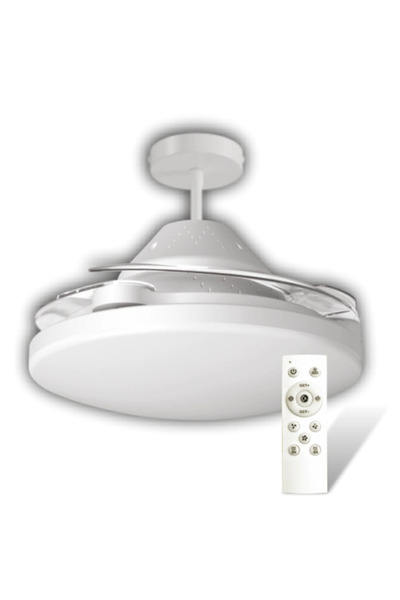 Eco Lounge 1 Adet CATA CT 1156 Dolunay 72W Fanlı Kumandalı Led Ampul 3 Renk