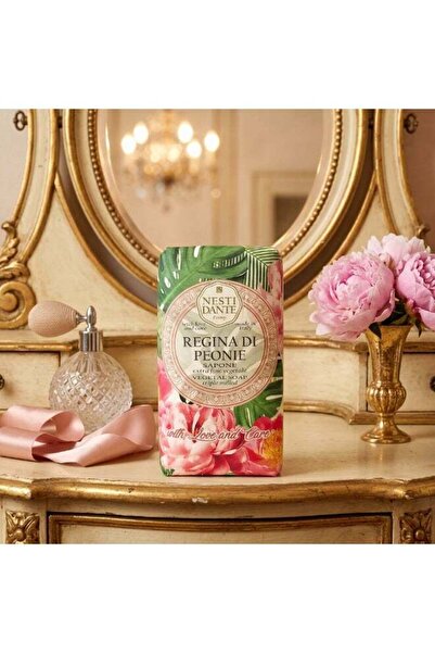 Nesti Dante With Love and Care Regina Di Peonie Natural Soap Bar 250g – Pink ...