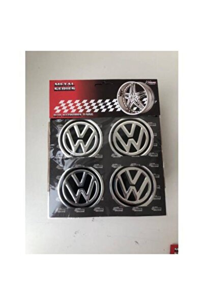 GARDENAUTO Vw Wheel Hub-paste-sitcker-( مقاس 59 مم)-4 قطع