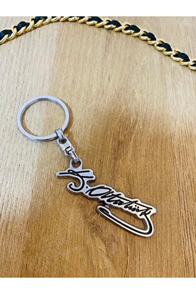 GARDENAUTO Ataturk Signed Keychain