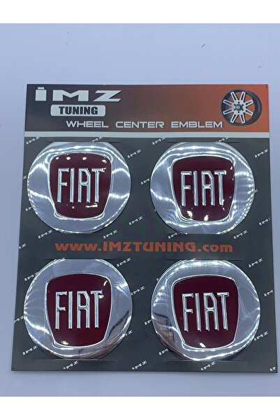 GARDENAUTO Fiat Wheel Cover Hub Emblem Sticker Adhesive 60mm