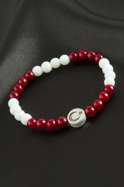 Generic Brand Moon Star Ceyt Natural Stone Bracelet