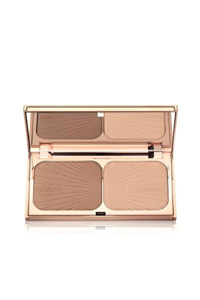 NO BRAND Contour & Bronzer & Highlighter Palette for Fair to Medium Skin Tone