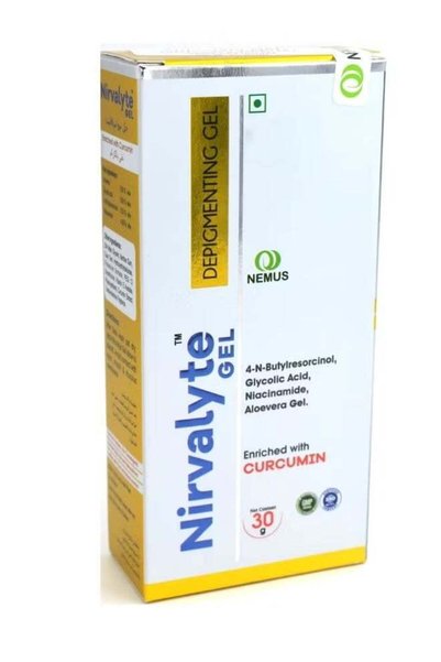 Nemus Nirvalyte Depigmenting Gel - Enriched with Curcumin 30gm