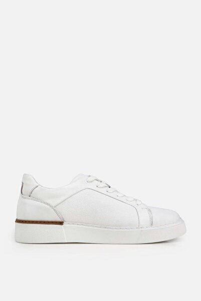 Yaya by Hotiç Erkek Beyaz Bağcıklı Kalın Tabanlı Günlük Sneaker